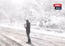 Kar etkisini artırdı! Kalınlığı 5 santimetreyi aştı