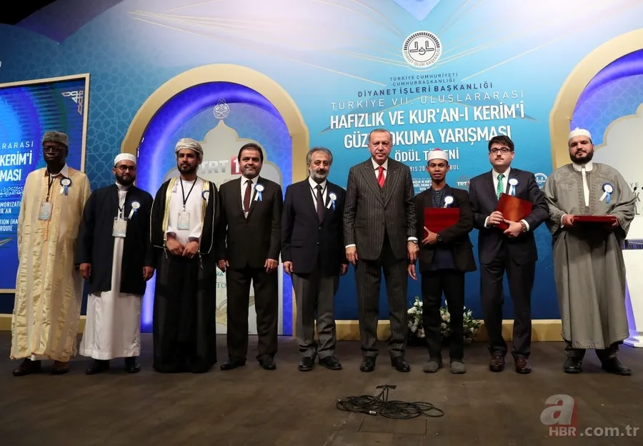 Başkan Erdoğan, Hafızlık ve Kur'an-ı Kerim'i Güzel Okuma Yarışma ödül törenine katıldı 17
