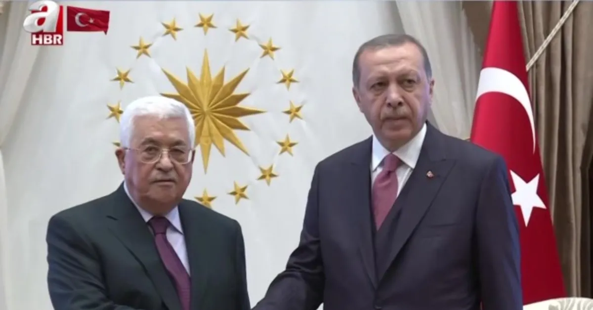 Başkan Erdoğan Mahmud Abbas'ı kabul edecek