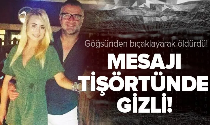 Adana’da eşini rezidansta bıçaklayarak öldürmüştü... Tişörtündeki yazı dikkat çekti