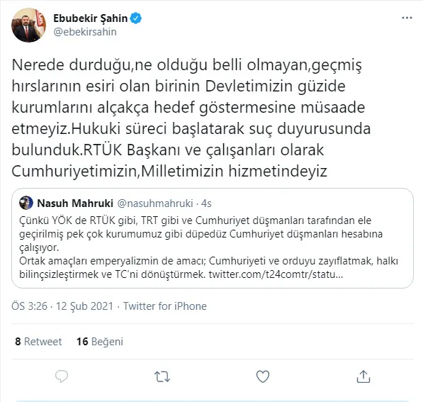 Son dakika: CHP yandaşı Nasuh Mahruki devlet kurumlarını hedef gösterdi! RTÜK harekete geçti