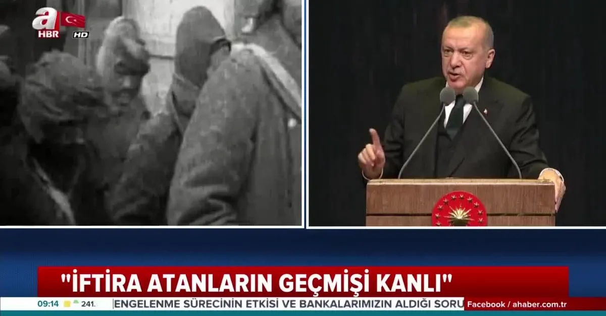 Başkan Erdoğan'dan "1915" tepkisi!