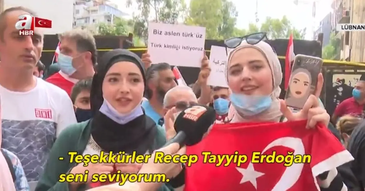 Patlamanın yaşandığı Beyrut'ta Başkan Erdoğan sevgisi