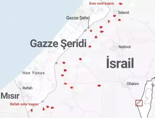 Refah sınır kapısı nedir? Refah sınır kapısı açıldı mı, haritada nerede yer alıyor?