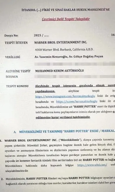 Kerem Aktürkoğlu’nun Harry Potter gol sevinci başına dert oldu! Dev şirketin yalanı ortaya çıktı