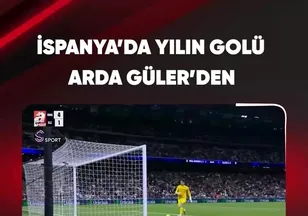 İSPANYA'DA YILIN GOLÜ ARDA GÜLER'DEN