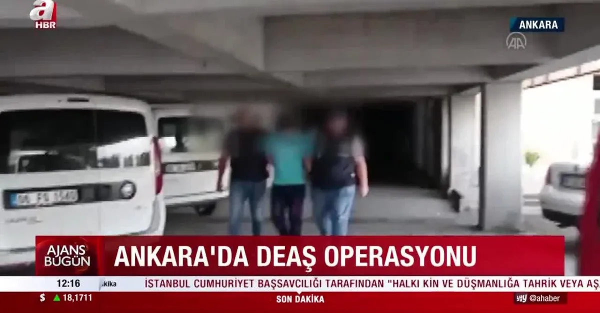 Ankara'da DEAŞ operasyonu