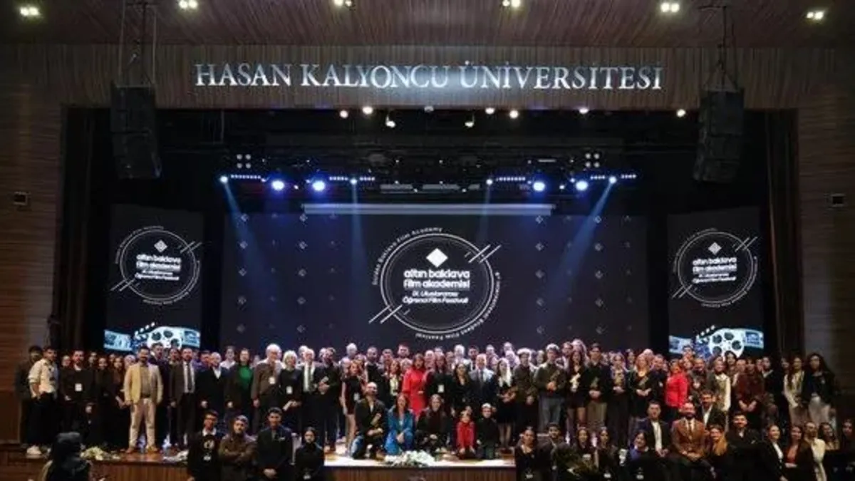 Altın Baklava Film Akademisi IX. Uluslararası Öğrenci Film Festivalinde ödüller sahiplerini buldu