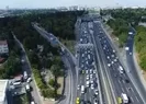 İstanbulluların çilesi başladı! Havadan görüntülendi