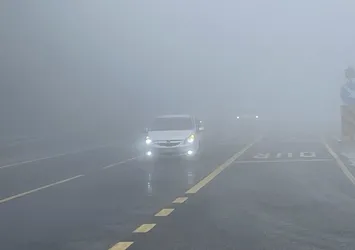 Bolu Dağı'nda sis etkili oldu
