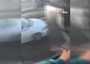 Yol kavgasında tıra vuran şahıs yakalandı