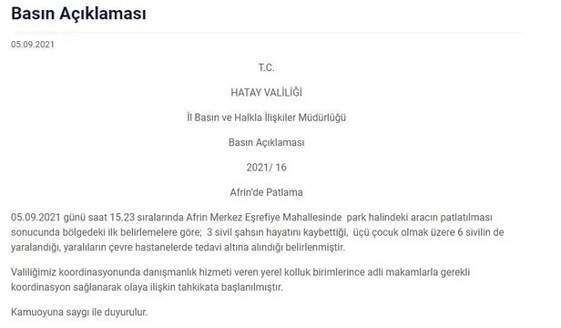 Son dakika: MSB açıkladı! Afrin'de terör örgütü PKK-YPG'den kalleş saldırı: 3 ölü 6 yaralı - 4