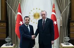 Başkan Erdoğan AYM Başkanı Arslan’ı kabul etti