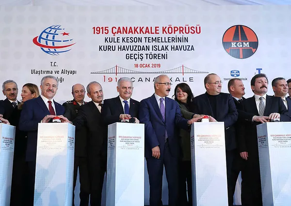 Son dakika: Binali Yıldırım: 1915 Çanakkale Köprüsü 1 yıl önce tamamlanacak - 1