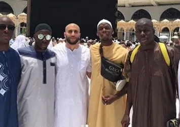 Pogba'dan umre paylaşımı