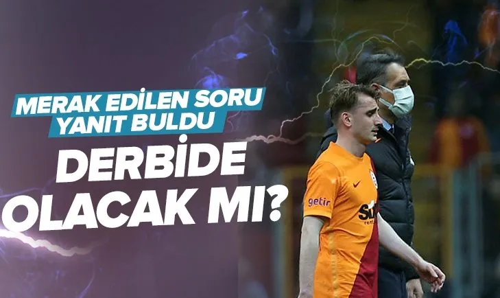 Kerem Aktürkoğlu Fenerbahçe derbisinde oynayabilecek mi? Galatasaraylıları yıkan haber