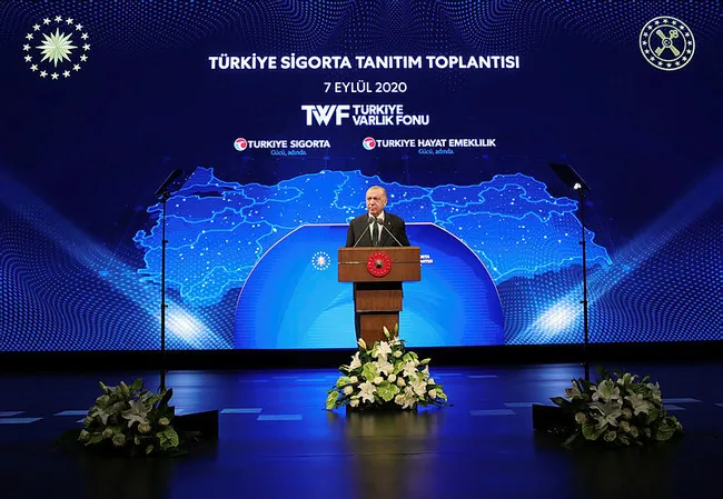 Başkan Erdoğan: Ülkemizin en büyük sigorta ve emeklilik şirketini tesis ediyoruz