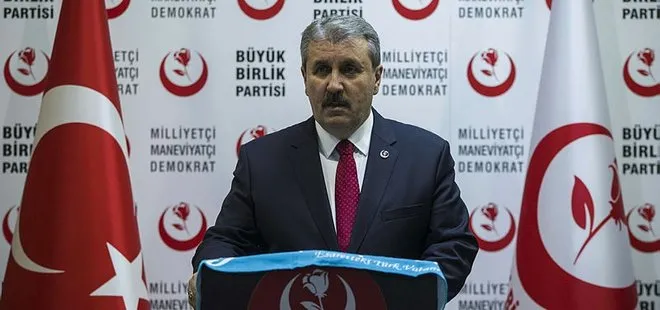 BBP Genel Başkanı Mustafa Destici’den Münbiç açıklaması: Türkiye tedbirli olmalı