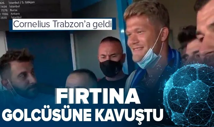 Son dakika | Trabzonspor aradığı golcüyü buldu! Andreas Cornelius Trabzon’a geldi