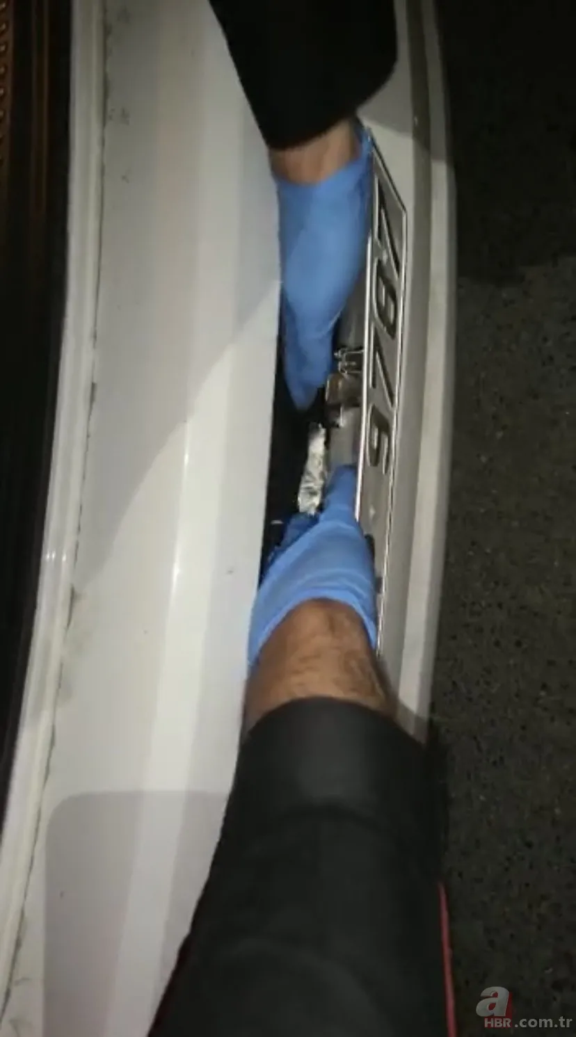 Beşiktaş’ta şaşkına çeviren uyuşturucu düzeneği: Plakalıktan kokain çıktı 1