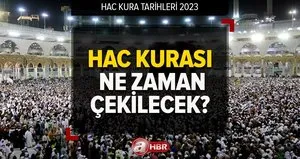 2023 Hac kura çekimi saat kaçta?