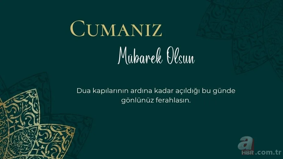 RESİMLİ CUMA MESAJLARI 2025 | En yeni, anlamlı, ayetli ve hadisli cuma sözleri: WhatsApp, Instagram, Facebook… 5