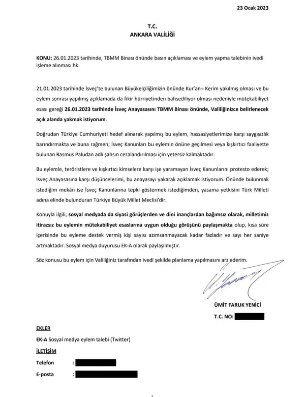 isvec-anayasasini-yakmak-icin-valilige-basvurdu-1674559545270.jpeg İsveç Anayasasını yakmak için valiliğe başvurdu! FETÖ mağduru askeri öğrenciden İsveç'e sert tepki - 2