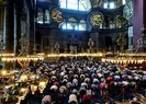 Ayasofya Camii’nde cuma heyecanı!