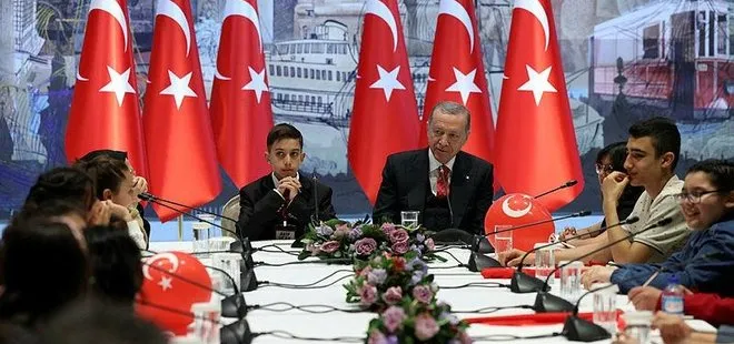 Başkan Erdoğan 23 Nisan’da depremzede çocukları ağırladı! İstanbul’da önemli açıklamalar