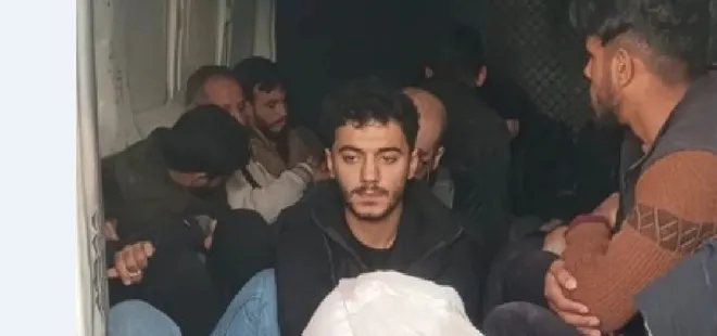 Kilis'te 18 kaçak göçmen yakalandı