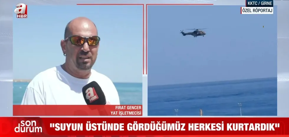 Girne’de can pazarı! Mavi Vatan’ın genç kahramanları A Haber'de: "120 kişiyi kurtardık" - 8
