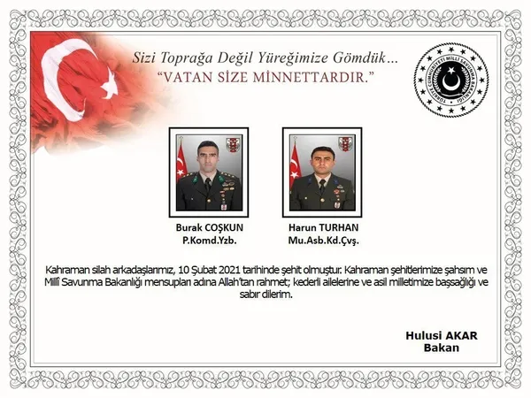 son-dakika-pence-kartal-2-harekatinda-2-asker-sehit-oldu-4-asker-yaralandi-1612989862707.jpg Son Dakika: Pençe Kartal-2 harekatında 2 asker şehit oldu 4 asker yaralandı - 1