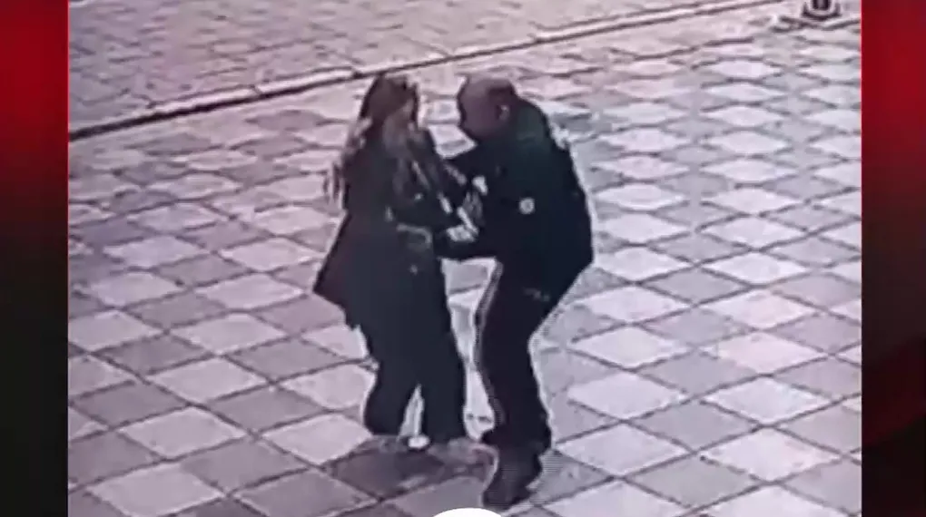 NÖBET GEÇİREN KADINA POLİS YETİŞTİ