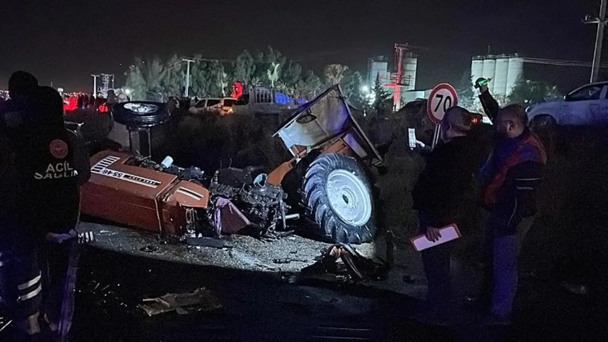 Osmaniye'de zincirleme trafik kazası! 4 ölü 3 yaralı