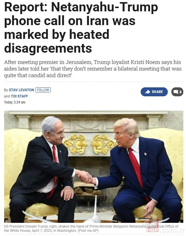 Trump ile Netanyahu arasında İran krizi: Bu kadar açık sözlüsü görülmedi 2