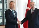 Başkan Erdoğan, Andrzej Duda ile görüştü