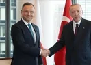 Başkan Erdoğan, Andrzej Duda ile görüştü