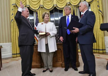 ABD Dışişleri Bakanı Tillerson görevine başladı