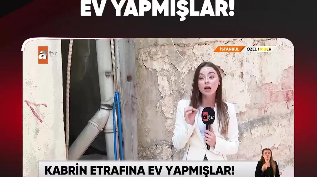 KABRİN ETRAFINA EV YAPMIŞLAR!