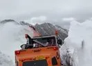 Kar kalınlığı 4 metreye ulaştı