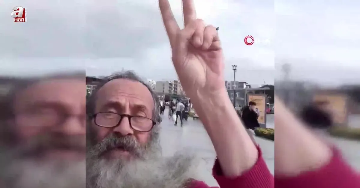 Tek kişilik gösteriye tek kişilik tepki!