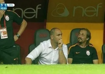 90+3'te Galatasaray'da ilginç an!