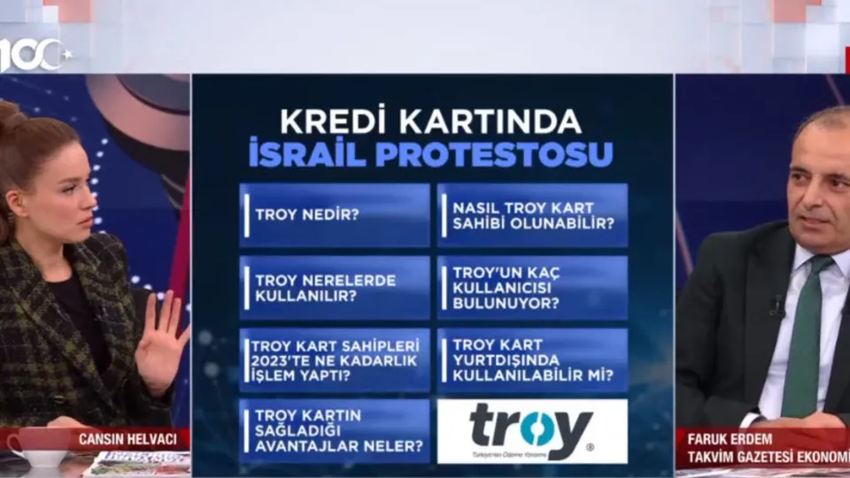 TROY nedir? Nasıl ve nerelerde kullanılır? Katil İsrail’in cebine gitmesin! Faruk Erdem A Haber’de anlattı