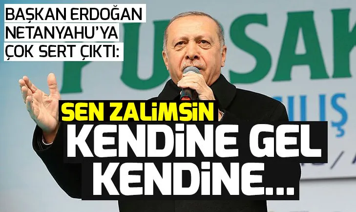 Son dakika: Başkan Erdoğandan Netanyahunun diktatör açıklamasına sert yanıt