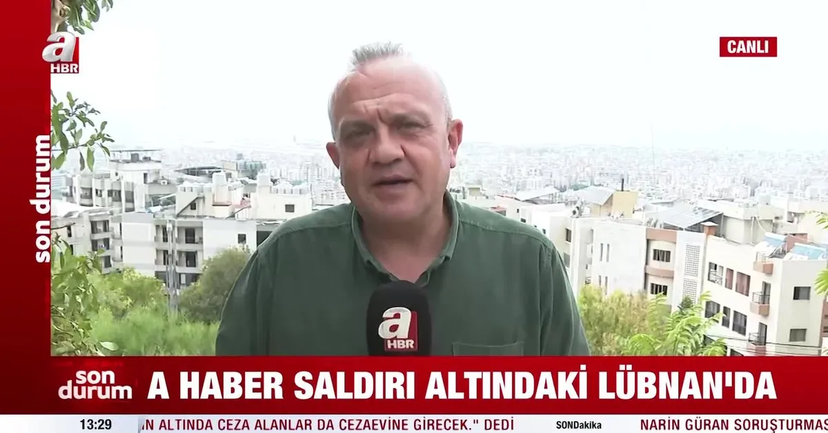 A Haber saldırı altındaki Lübnan’da