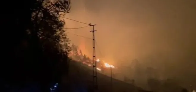 Trabzon’da şiddetli fırtına yangınlara neden oldu! Ekipler bölgeye sevk edildi