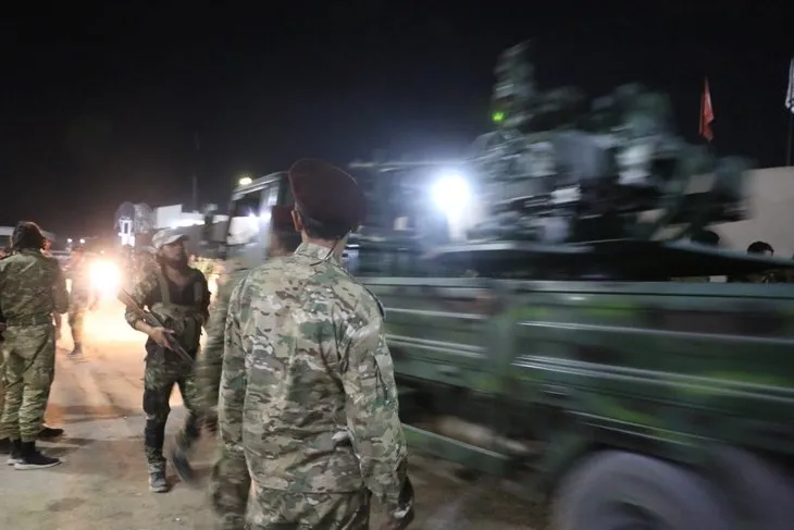 Suriye sınırında askeri hareketlilik