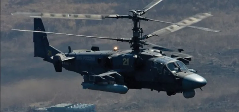 Suriye'de Rus helikopteri düştü
