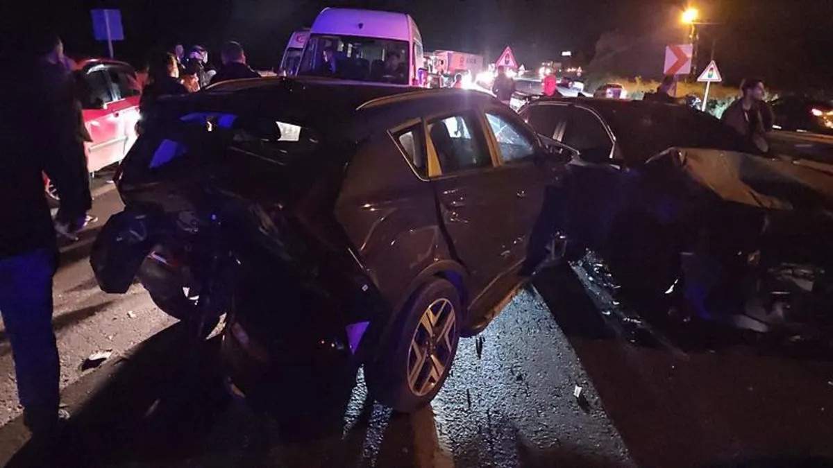 Zonguldak’ta zincirleme kaza! 6 kişi yaralandı