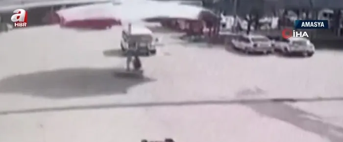 Amasya'da ikinci şemsiye ile "uçan adam” olayı - 2